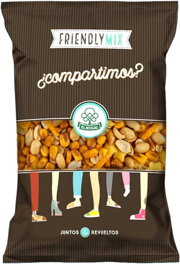El Nogal Cóctel Tex-Mex con cacahuetes y multicereales