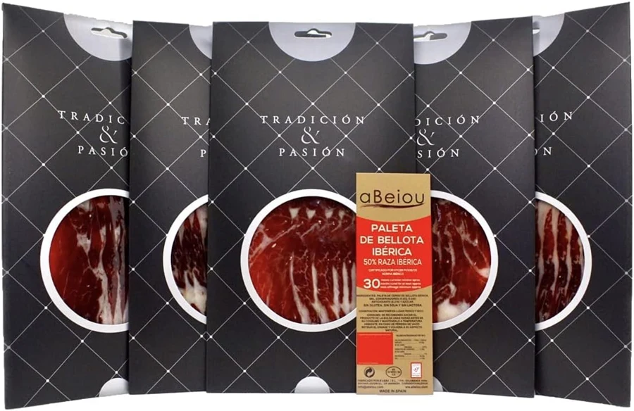 aBeiou Paleta de bellota 50% ibérica loncheada