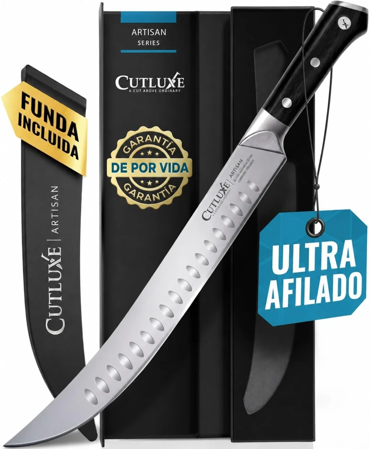 Cutluxe Artisan Cimeter carnicero 25 cm
