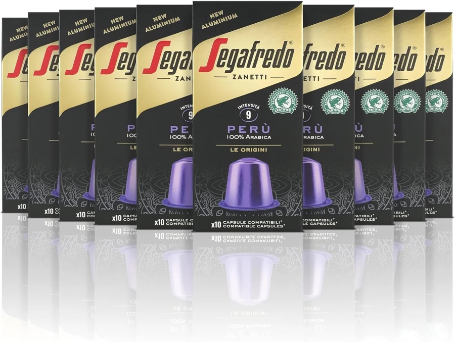 Segafredo Zanetti Perú 100 cápsulas