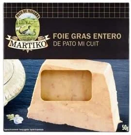 Martiko Foie gras entero de pato mi-cuit