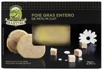 Martiko Foie gras entero de pato mi-cuit