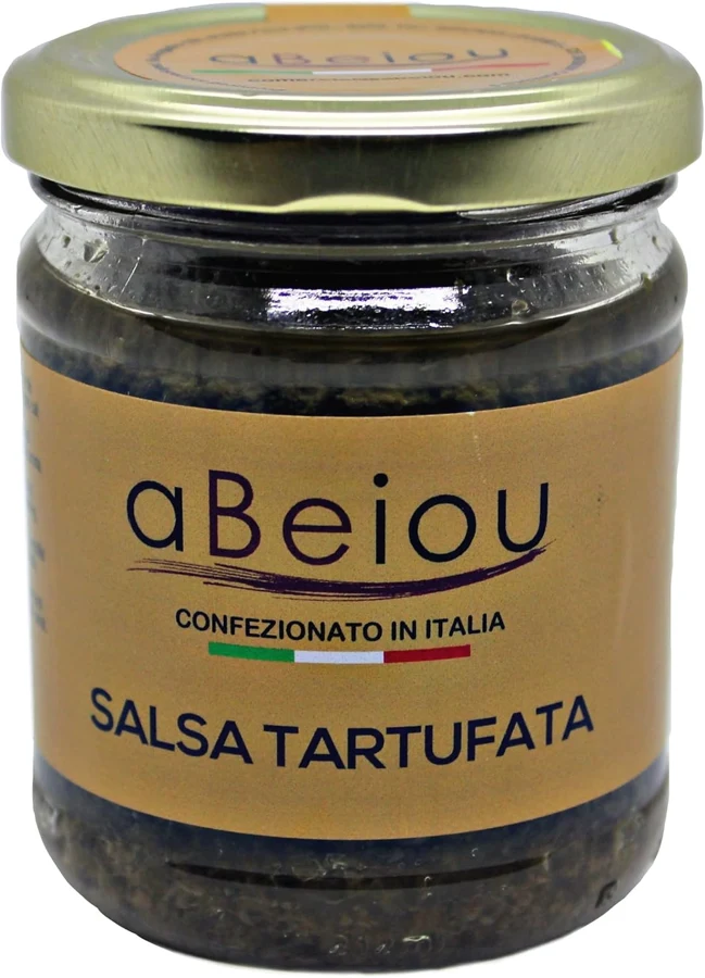 aBeiou Salsa tartufata de setas y trufa de verano, 170 g