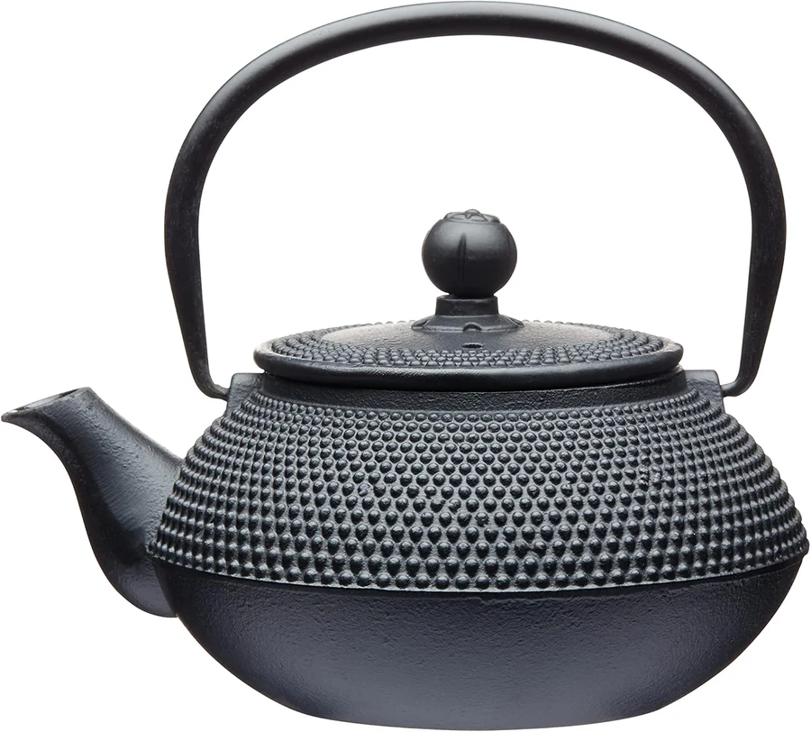 La Cafetière Tetera japonesa negra con infusor