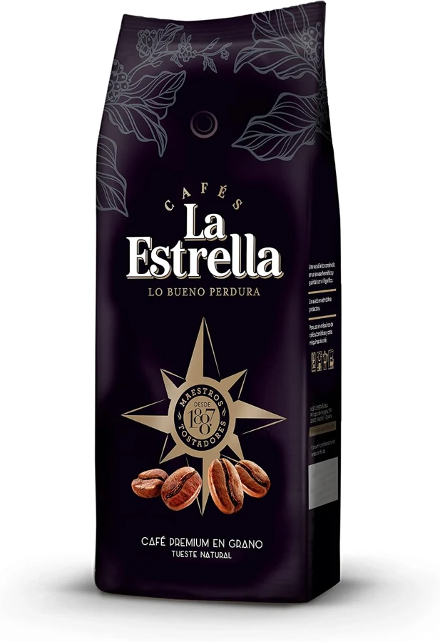 La Estrella Café en grano Premium natural