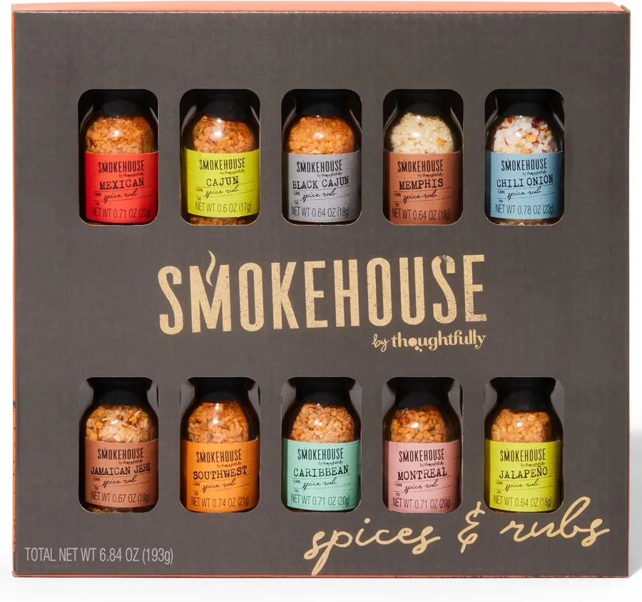 Thoughtfully Smokehouse, surtido de diez adobos
