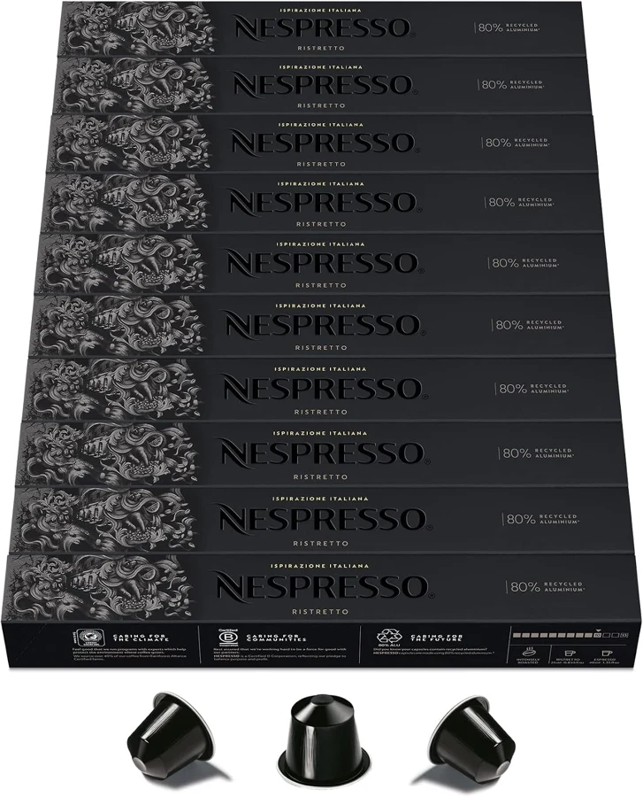 Nespresso Original Ristretto 100 cápsulas