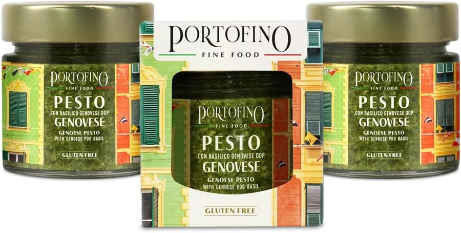 Portofino Fine Food Pesto genovés con albahaca DOP, lote