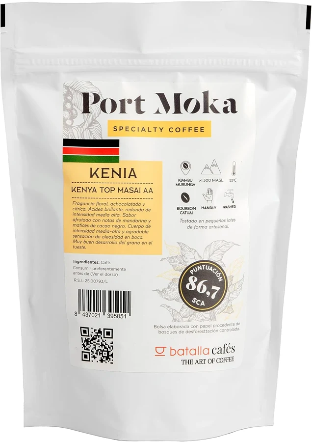 Port Moka Kenia Top Masai AA 250 g