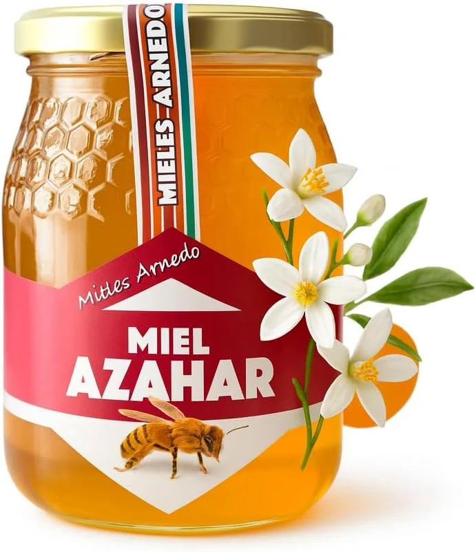 Mieles Arnedo Miel de azahar comercializada por Familycom