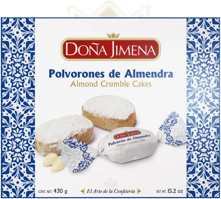 Doña Jimena Polvorón de almendra