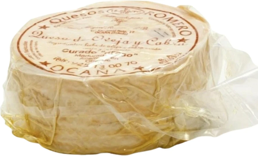 Quesos Romero Ocaña curado picante y mantecoso