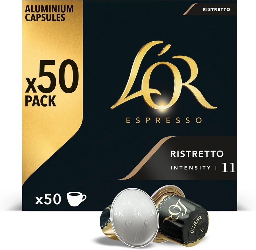 L’OR Espresso Ristretto 50 cápsulas