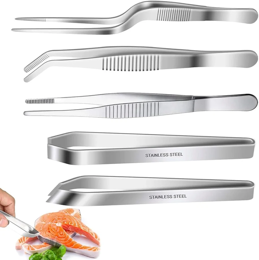 CTCEHL Juego de pinzas de cocina y espinas