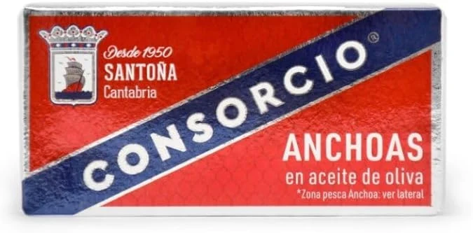 Consorcio Anchoas en oliva, veinte latas