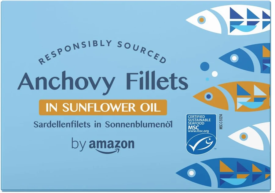 by Amazon Anchoas en aceite de girasol