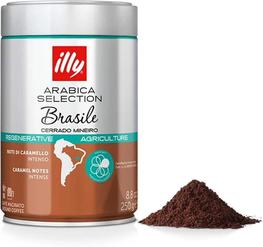 illy Brasil Cerrado Mineiro molido espresso 250 g