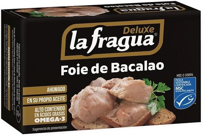 La Fragua Hígado de bacalao ahumado RR-125