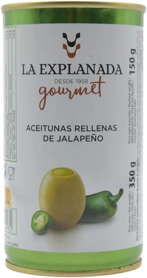 La Explanada Rellenas de jalapeño: 15 latas