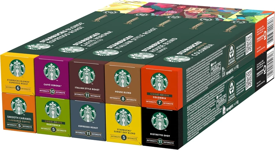 Starbucks Discovery Variety Pack, 100 cápsulas
