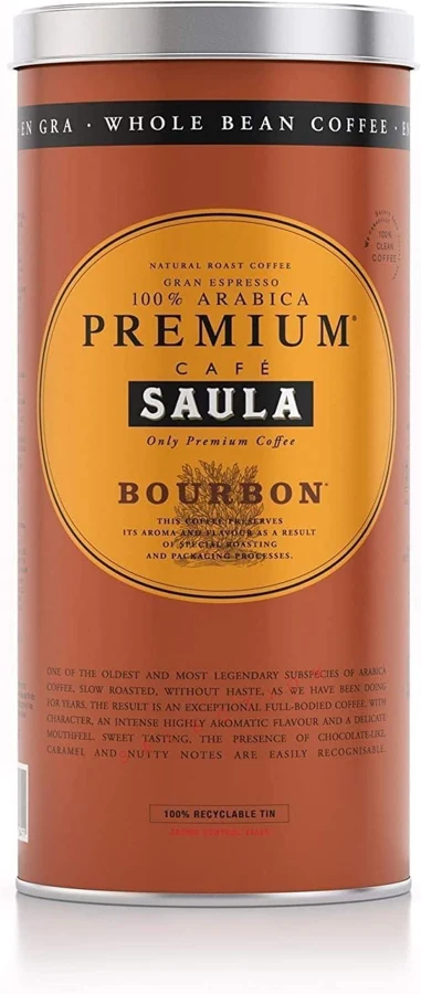 Saula Gran Espresso Premium Bourbon en grano