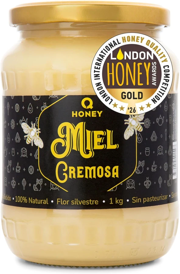 Q Honey Miel cremosa de mil flores