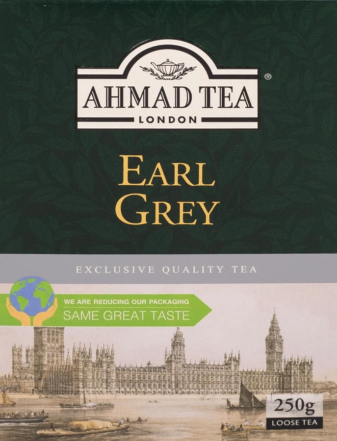 Ahmad Tea Earl Grey a granel 250 g
