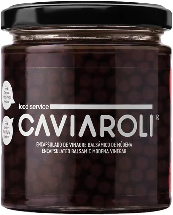 Caviaroli Perlas de vinagre de Módena