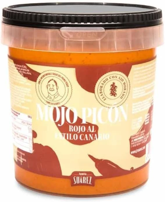 Familia Suárez Mojo Picón Rojo, cubo 850 g
