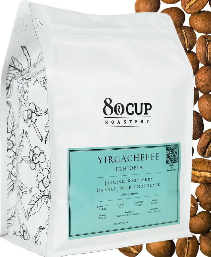 80 Cup Ethiopia Yirgacheffe 500 g