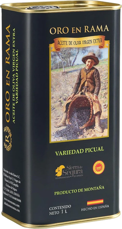 Oro en Rama Picual en lata