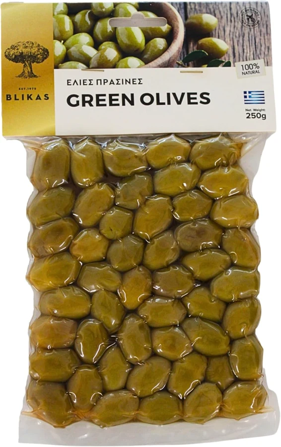Blikas Aceitunas verdes griegas: formato por confirmar