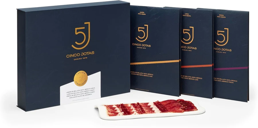 Cinco Jotas Estuche Fusión de jamón, lomo y presa