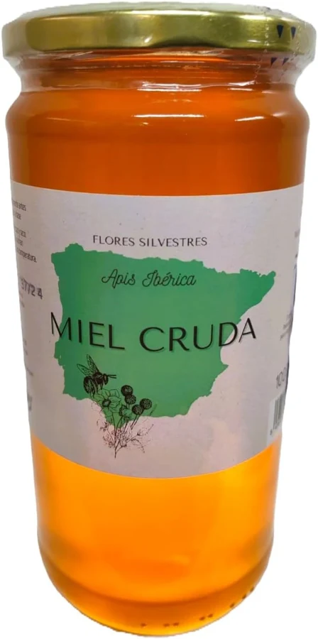 Apis Ibérica Miel cruda de flores silvestres