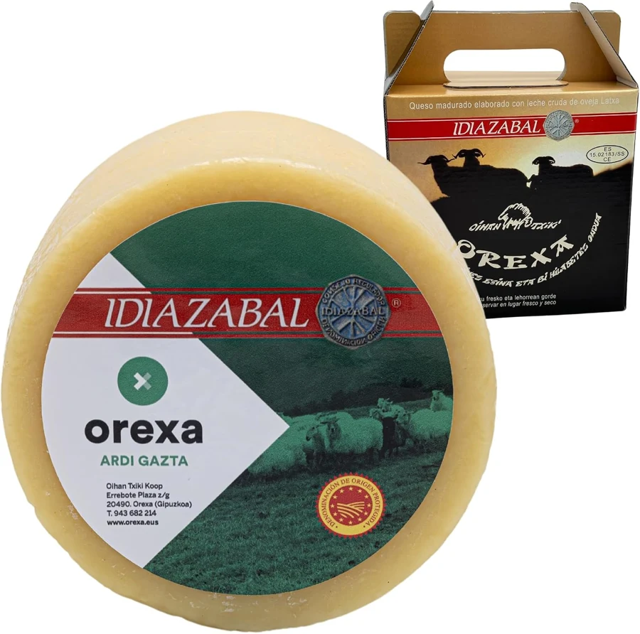 THE BASQUE gourmet Idiazabal natural de oveja Latxa