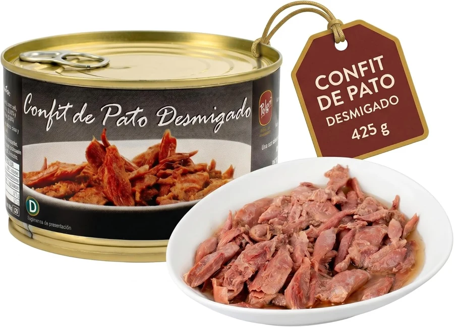 Polgri Confit de pato desmigado