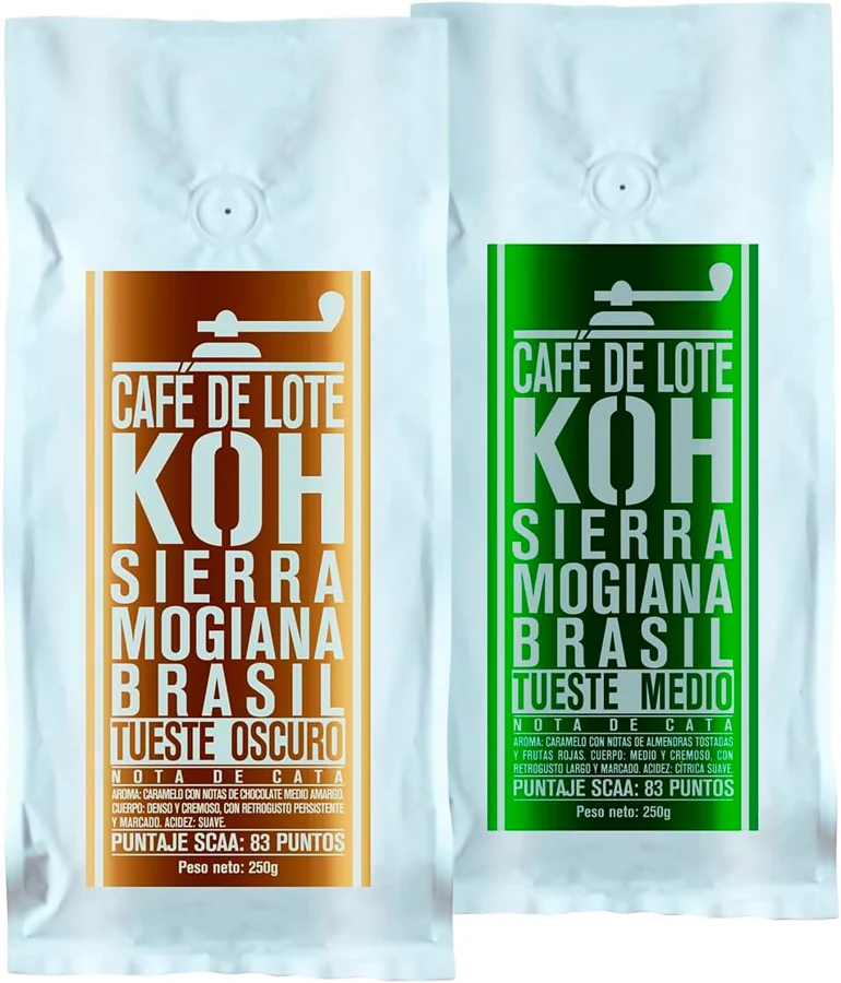 KoffeeONHOME Brasil dos tuestes 2 × 250 g