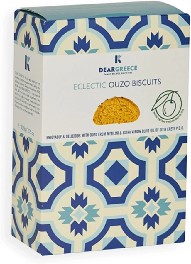 Dear Greece Eclectic Ouzo con sésamo negro 2 × 200 g