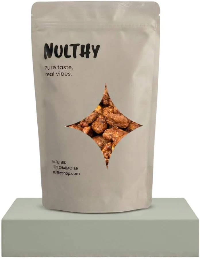 NULTHY Almendras caramelizadas con aroma de vainilla