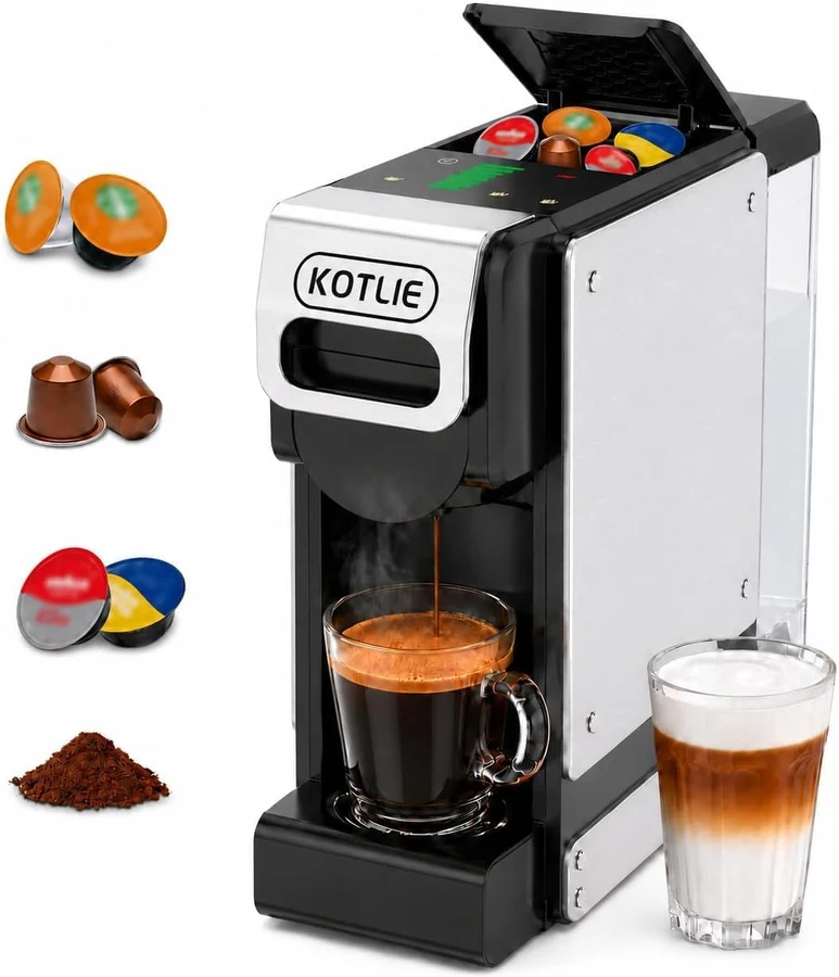 KOTLIE Multicápsula 4 en 1 BLACK-ES