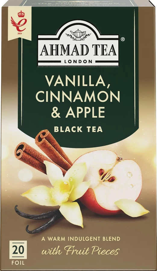 Ahmad Tea Vanilla Cinnamon Apple 20 bolsitas