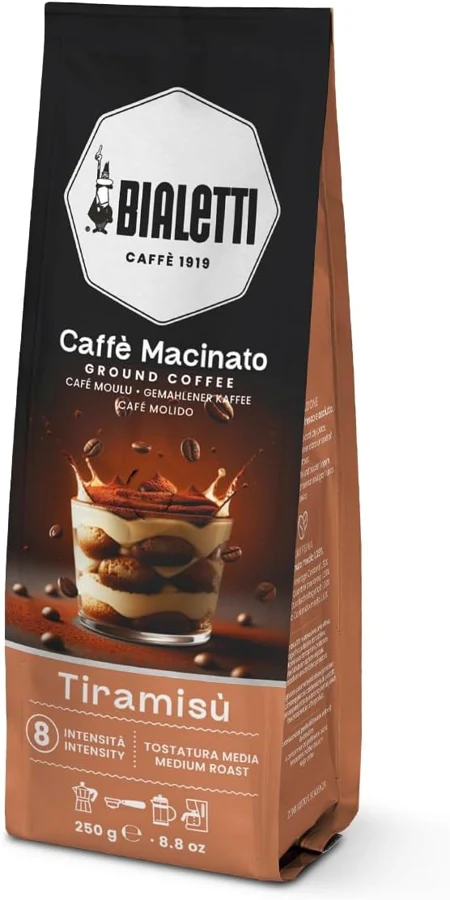 Bialetti Tiramisú molido aromatizado 250 g