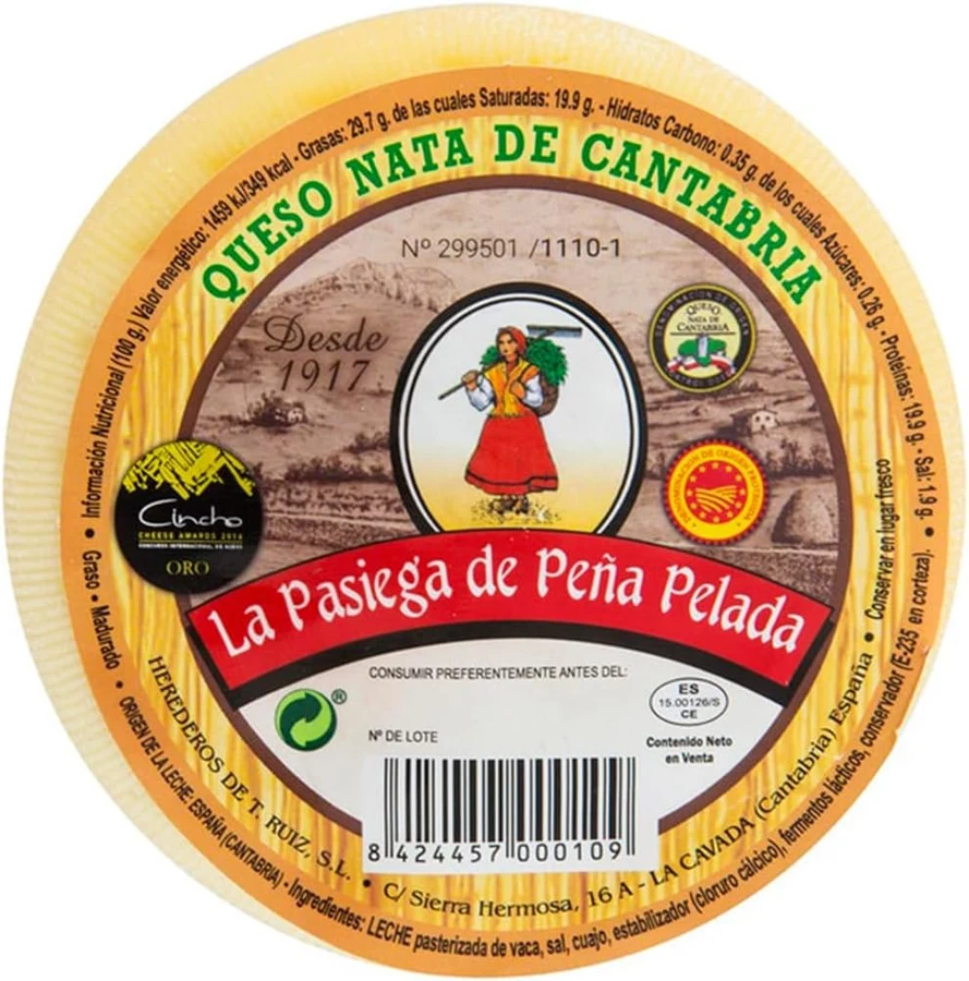 La Pasiega de Peña Pelada Nata de Cantabria DOP