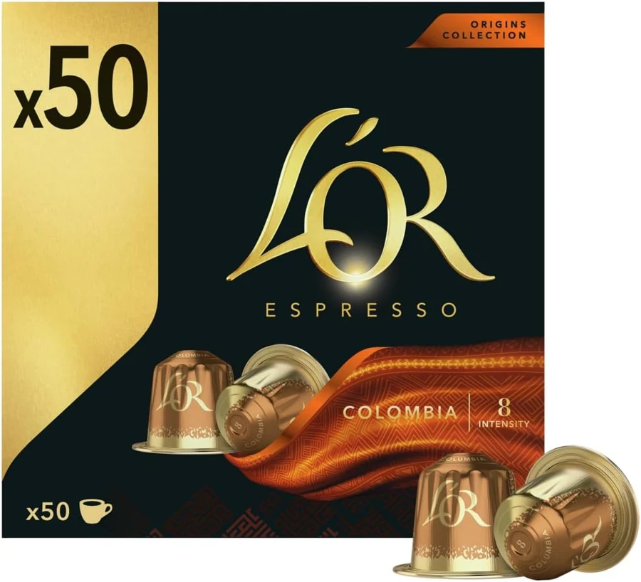 L’OR Espresso Colombia 50 cápsulas