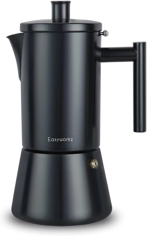 Easyworkz Diego 12 tazas negro mate