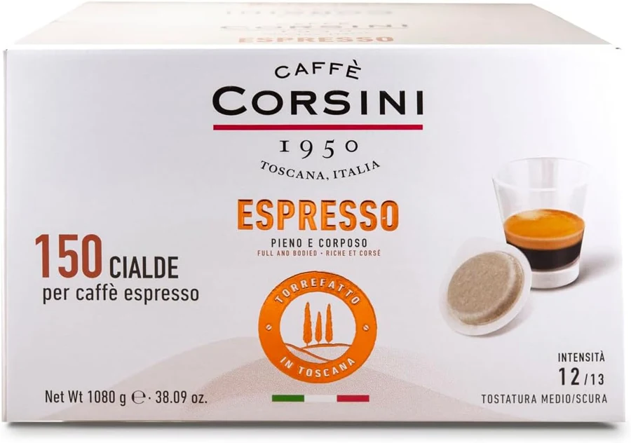 Caffè Corsini Espresso Italiano E.S.E. 150 monodosis