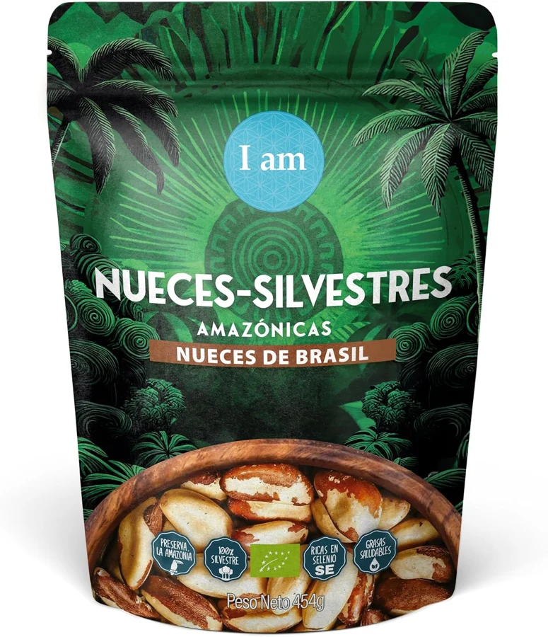 I am Nueces silvestres amazónicas del Brasil