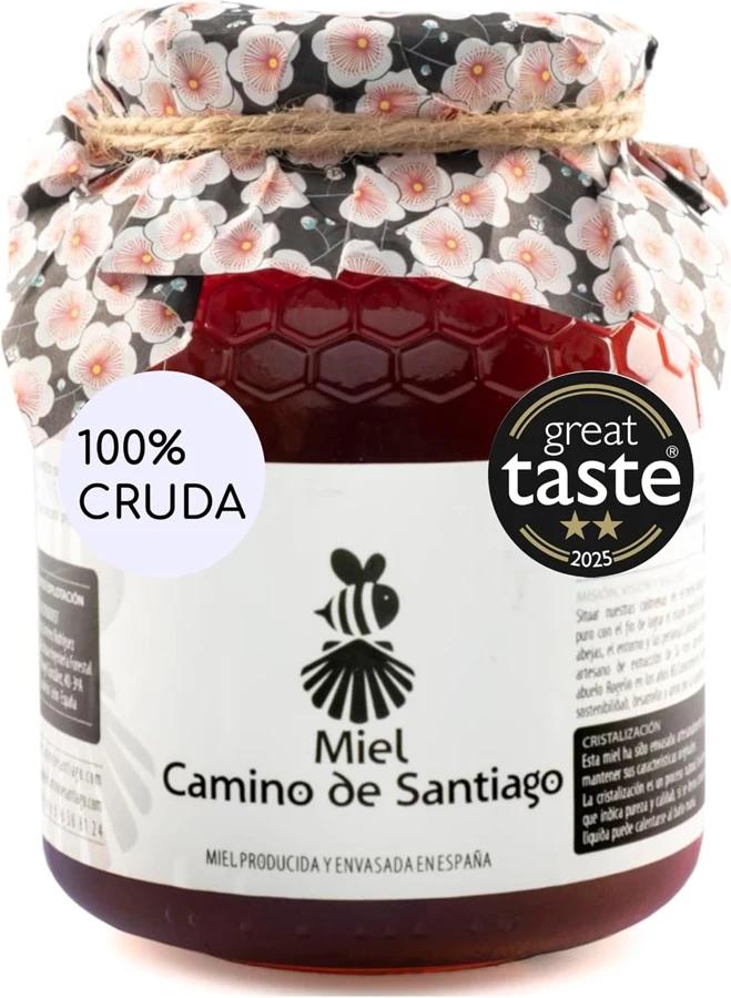 Miel Camino de Santiago Miel cruda de bosque