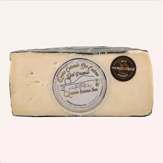 Quesos Sierra Sur Alcalaina Del Premio curado de cabra en AOVE