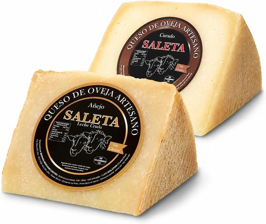 Saleta Pack Sibarita: curado y añejo de oveja